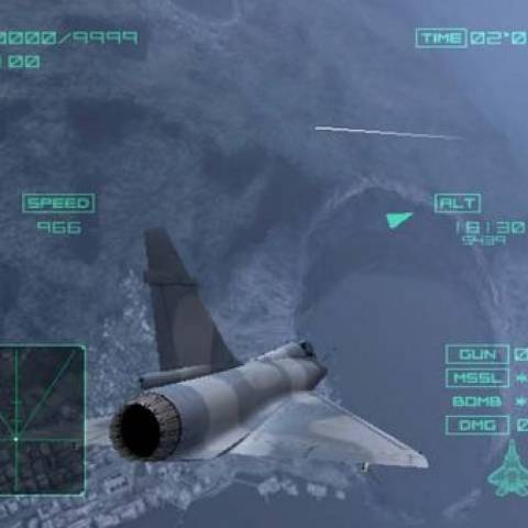 jogo de caça ps2, Ace Combat 04: Shattered Skies PS2 Analise/Review