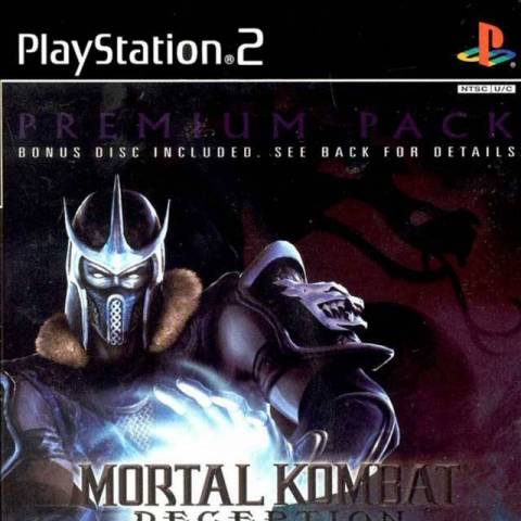 Mortal Kombat Deception PS2 cover- baixar iso