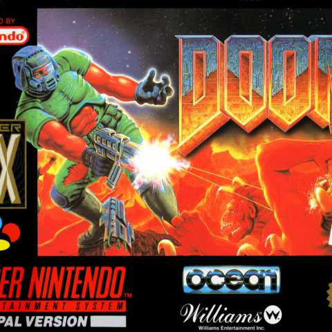 Doom SNES cover -baixar ROM