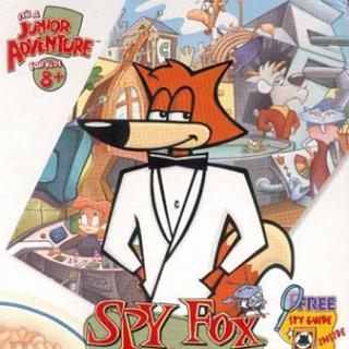 Spy Fox In Dry Cereal box art.