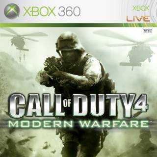 Call of Duty 4: Modern Combat Xbox 360 Cover