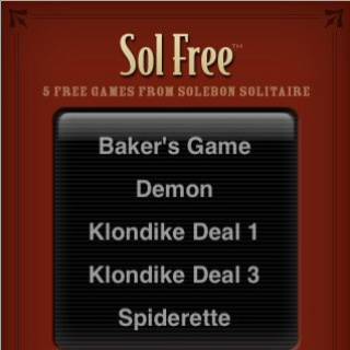 Sol Free Solitaire