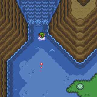 The Waterfall of Wishing (The Legend of Zelda: A Link to the Past)