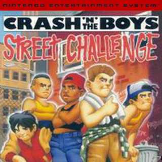 Crash 'N the Boys: Street Challenge Box Art (NES)