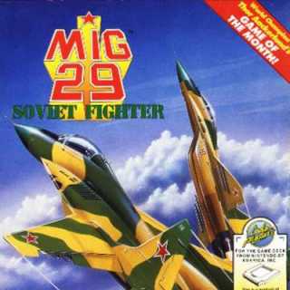 Mig-29 Soviet Fighter Box Art (NES)