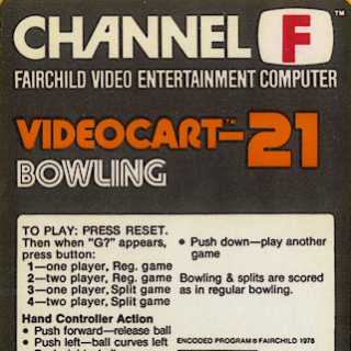 Videocart-21: Bowling