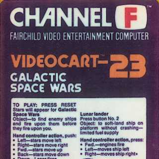 Videocart-23: Galactic Space Wars