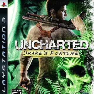 Front cover of Uncharted: Drake's Fortune (US) for PlayStation 3
