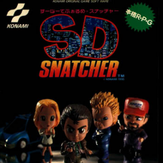 SD Snatcher Box Art