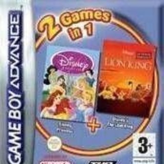 2 Games in 1: Disney Princess + Disney's The Lion King