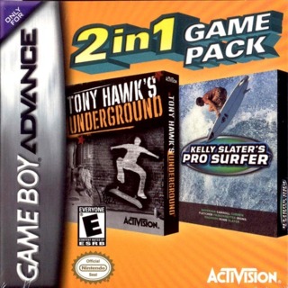 2 In 1 Game Pack: Tony Hawk's Underground + Kelly Slater's Pro Surfer