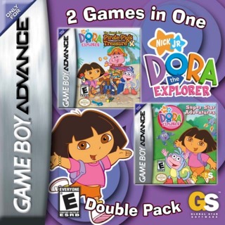 2 in 1 - Dora the Explorer: Pirate Pig's Treasure & Dora the Explorer: Super Star Adventures