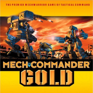 MechCommander Gold Box Art