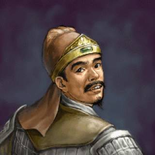 Huche'er's appearance in Romance of the Three Kingdoms X, very similar to previous games.