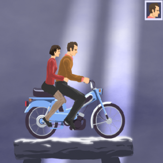 Moped Couple