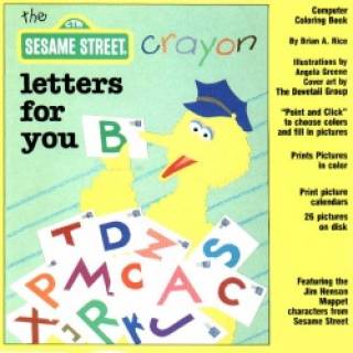 Sesame Street Crayon: Letters For You
