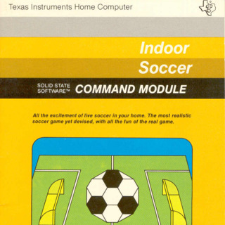 Indoor Soccer for the TI 99/4A