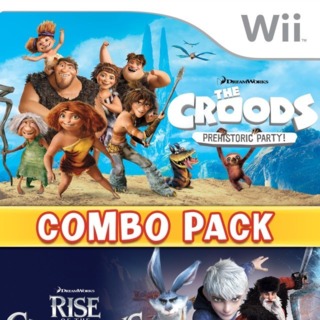 The Croods: Prehistoric Party and Rise of the Guardians Combo Pack