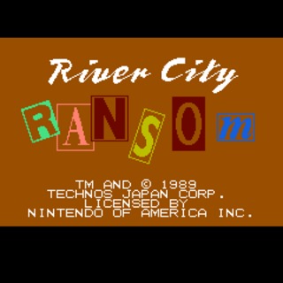 nes river city ransom titel screen