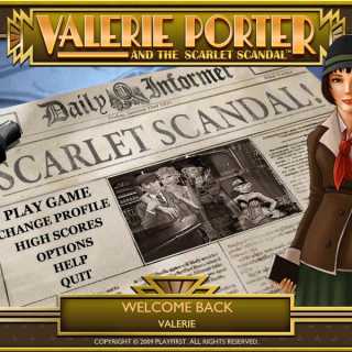 Valerie Porter and the Scarlet Scandal