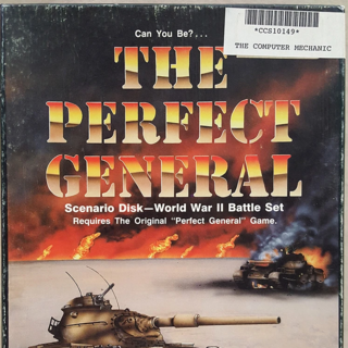The Perfect General Scenario Disk: World War II Battle Set