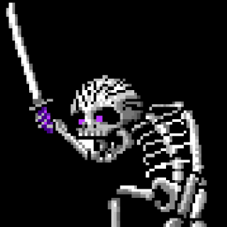 Giant Demon Skeleton 