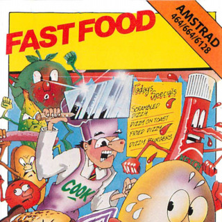 Amstrad CPC box front (UK cassette release by Code Masters)