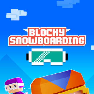 Blocky Snowboarding